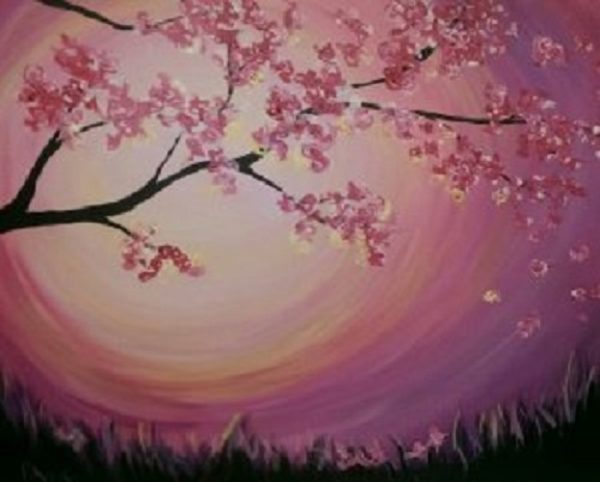 Cherry Blossom Sunrise