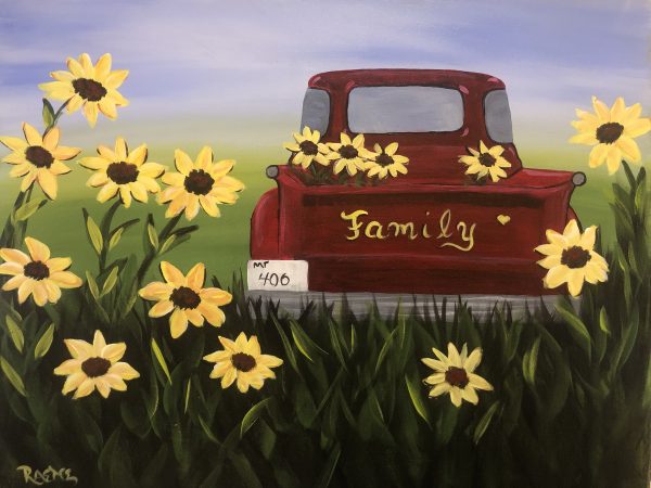 Sunflower Truck