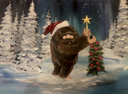 Christmas Sasquatch